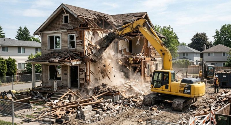 Home Demolition Service in Beaumont, TX